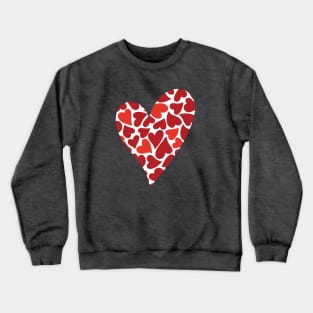 Hearts in a heart Crewneck Sweatshirt